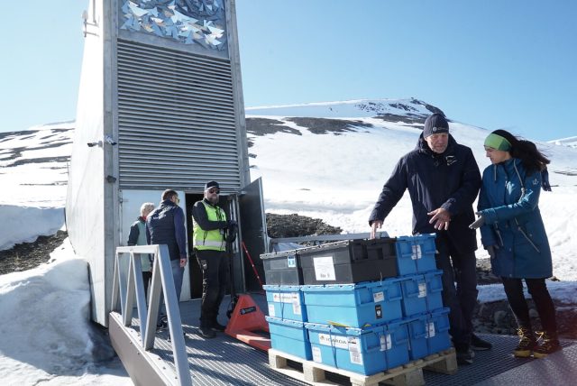 Svalbard Global Seed Vault.