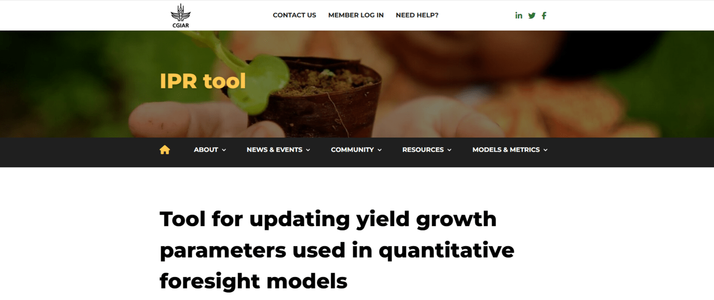 Exploring yield growth to 2050: Updating yield growth parameters in IMPACT